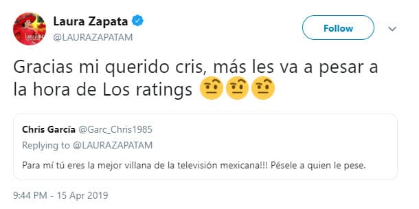 Y se refirió directamente a los ratings que eventualmente generará la nueva versión de 'Cuna de lobos'.