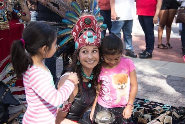 La comunidad mexicana se reunio en el historico Penn's Landing para celebrar el dia de la independencia mexicana. Estas son algunas imagenes.