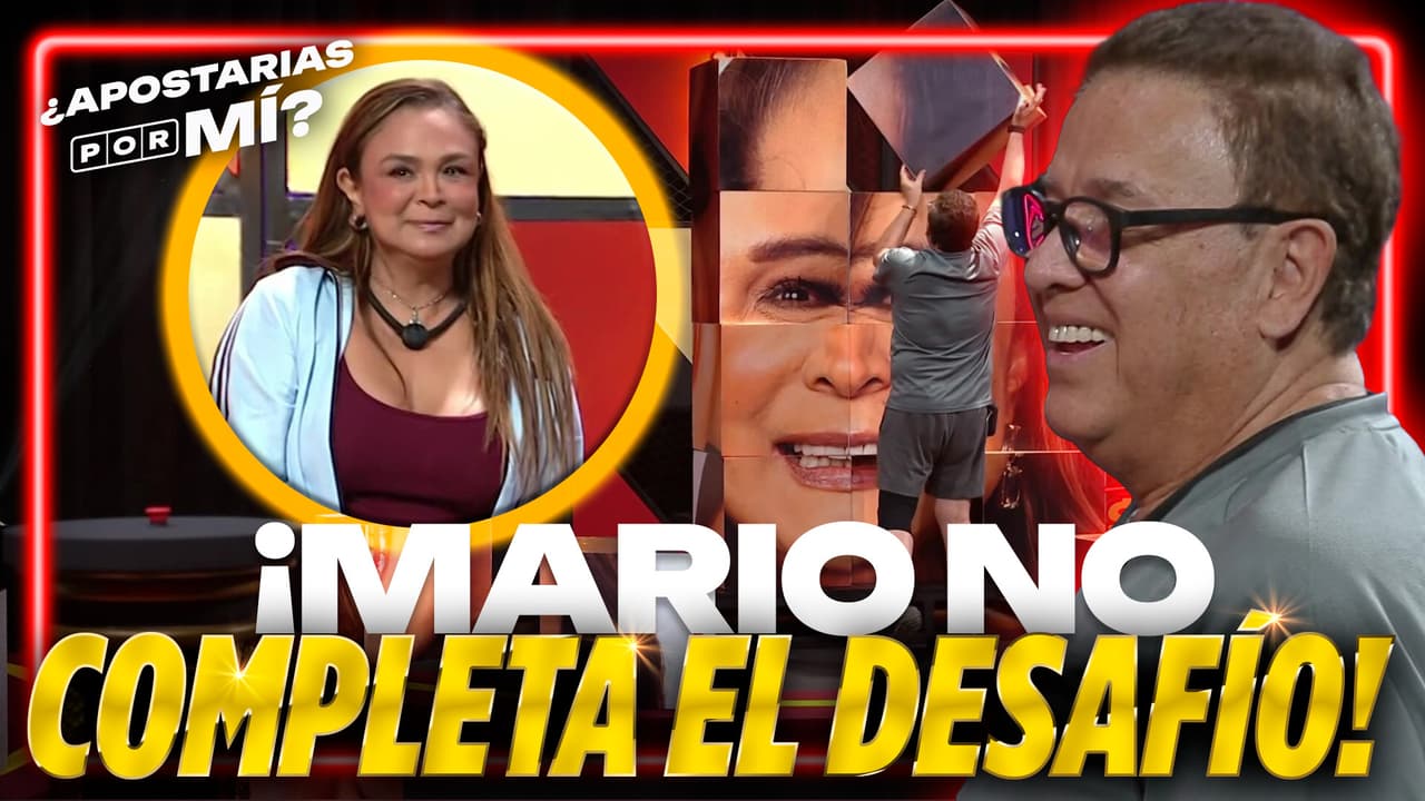 ¡Mario no logra acabar satisfactoriamente el DESAFÍO de nominación!