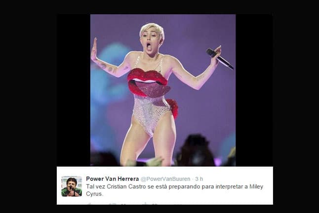 ¡Ah Cristian! Cómo te encanta la polémica.