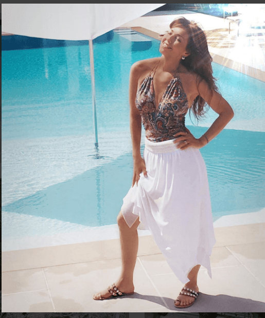 Pues su secreto para lucir tan plena y feliz, es siempre estar agradecida con la vida y vivir intensamente cada día.