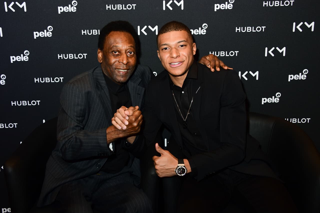 Pelé agradece apoyo a Mbappé y lo felicita por romper sus récords