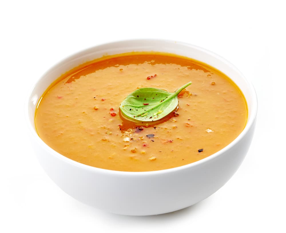 Sopa crema. Nada más rico que una crema de calabaza, ten a la mano calabaza, puerro, papa, zanahorias, aceite y sal y pimienta.
