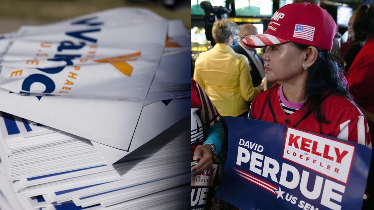 La mayoría de las donaciones a candidatos al Senado de Georgia provienen de otros estados