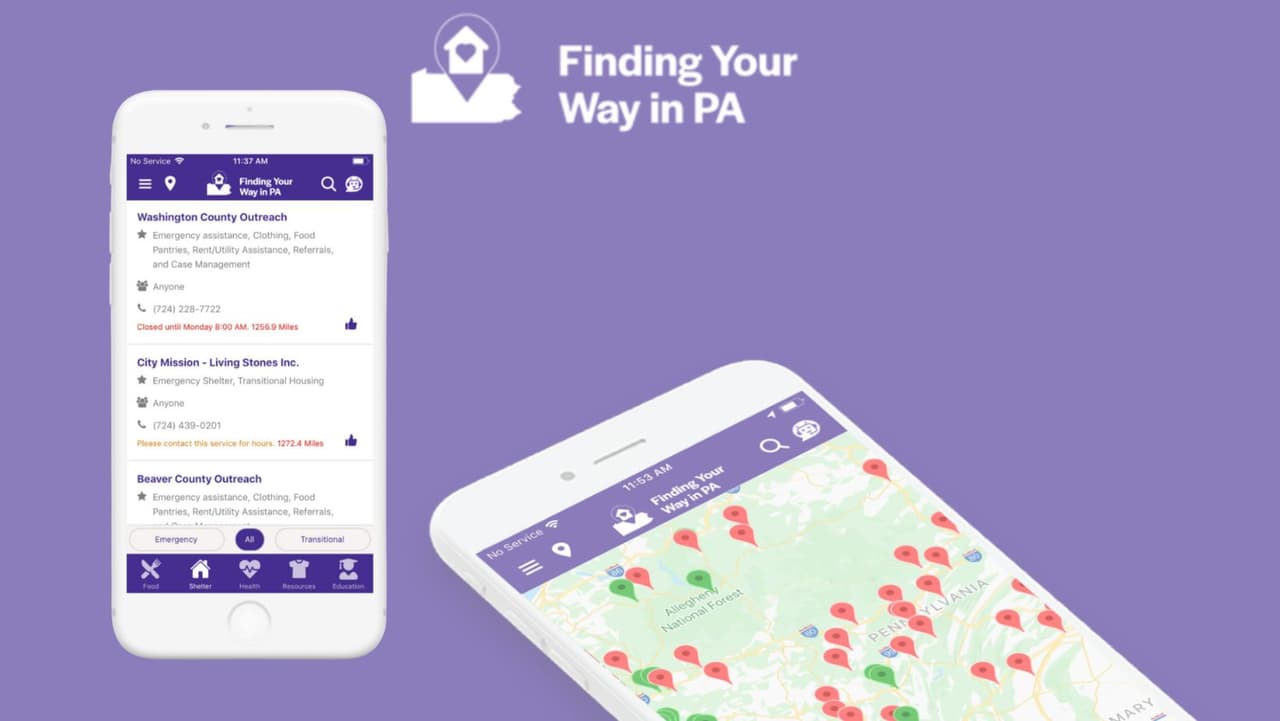 “Finding Your Way in PA”: nueva app para conectar a estudiantes y familias sin hogar con recursos