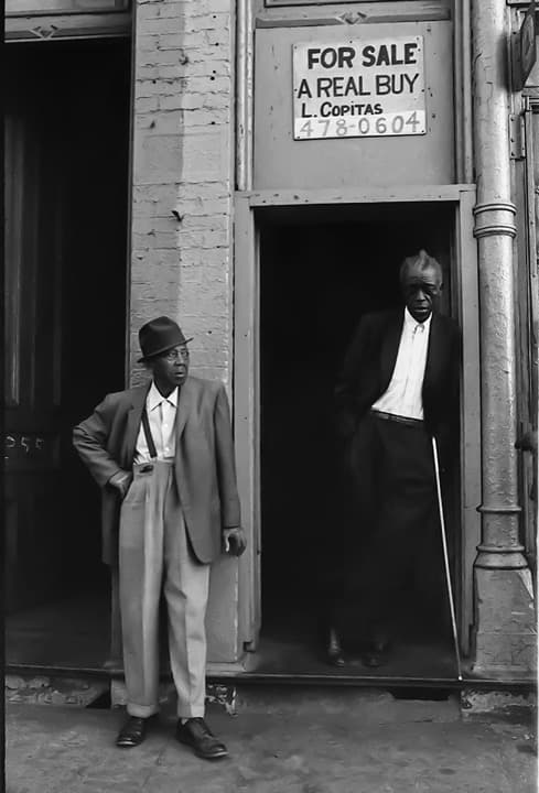 Hombres en Chicago, 1965. Adquirida por Samuel L. Jackson