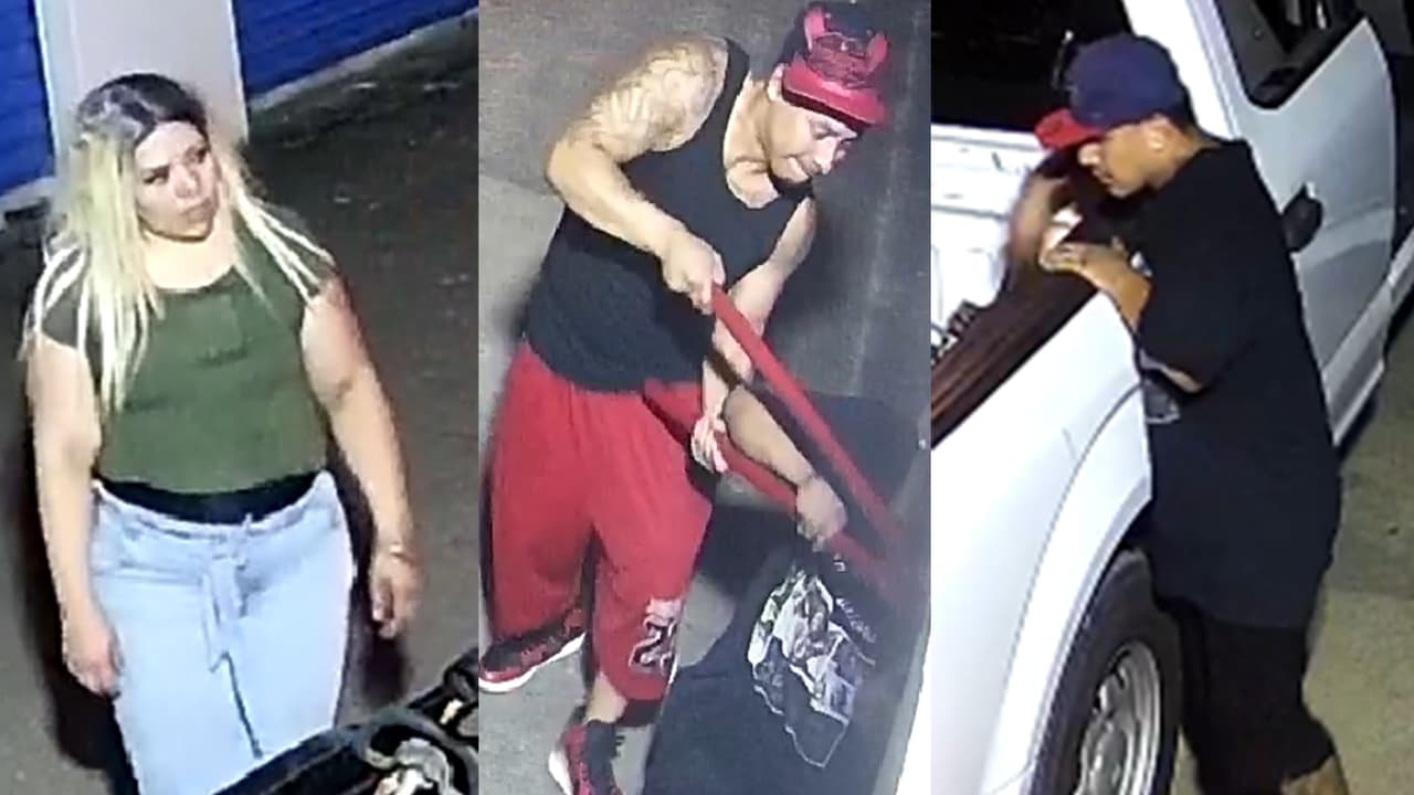 La 
<a href="https://www.facebook.com/Houstonpolice" target="_blank">policía de Houston</a> está buscando a tres personas que fueron captadas en video robando una unidad de bodegas de almacenamiento. El incidente ocurrió alrededor de la 1:15 a.m. del viernes 6 de agosto en la cuadra 
<a href="https://www.google.com/maps/place/12500+S+Dairy+Ashford+Rd,+Houston,+TX+77099/@29.6667535,-95.6028421,17z/data=!3m1!4b1!4m5!3m4!1s0x8640e781091d8577:0xb2396a696816f3f7!8m2!3d29.6667489!4d-95.6006534?hl=en" target="_blank">12500 de S. Dairy Ashford Road,</a> al suroeste de 
<a href="https://www.univision.com/local/houston-kxln/">Houston.</a>