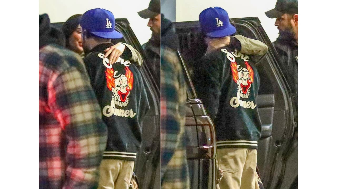 Bad Bunny y Kendall Jenner tras una cita.