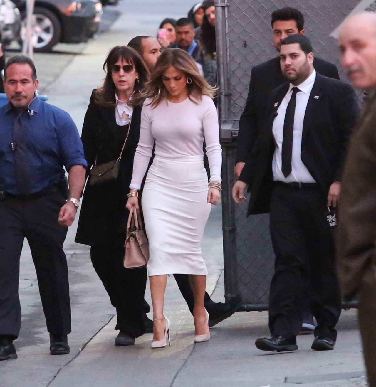 J.Lo fue el centro de atención.