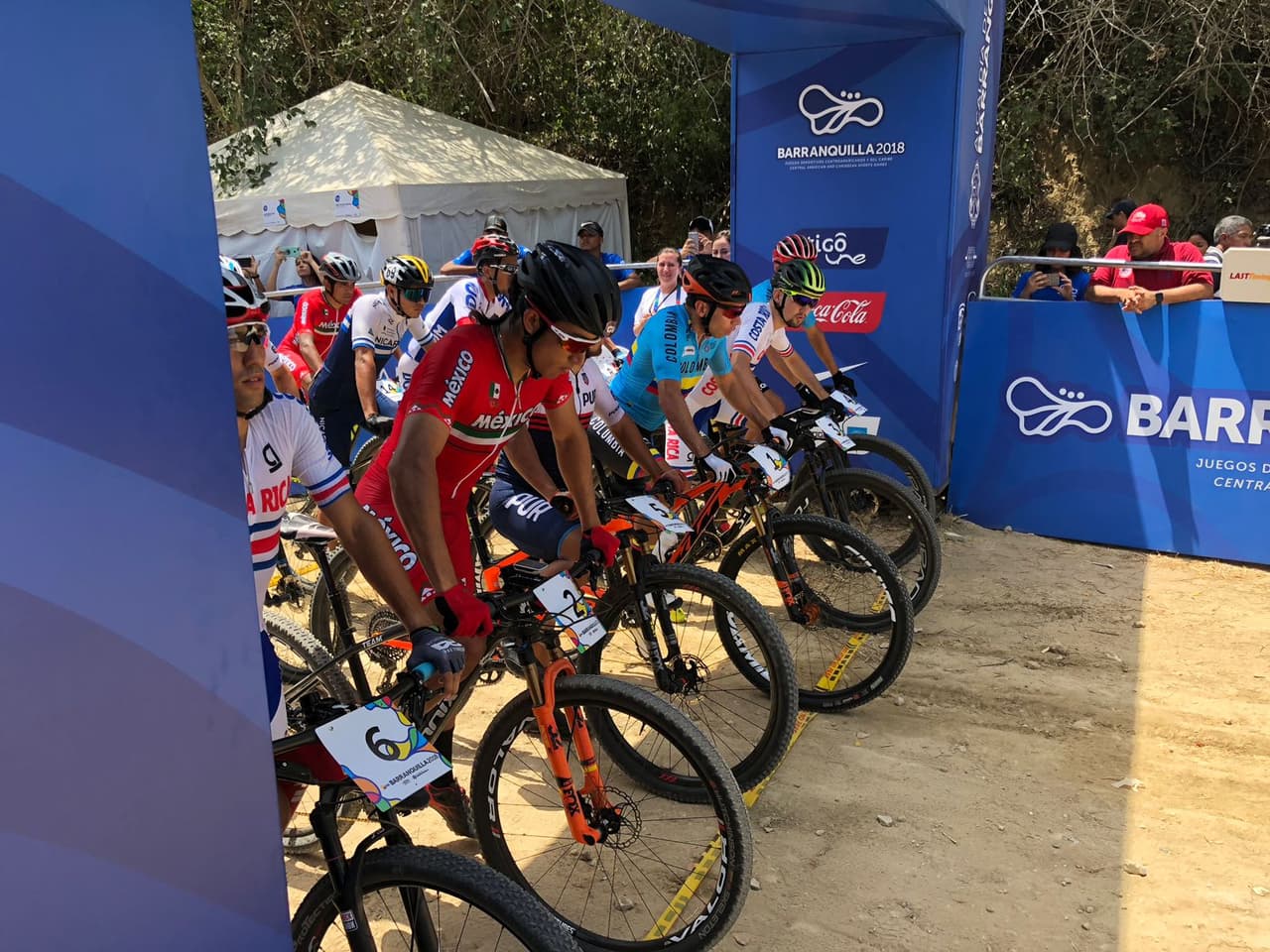 Ciclomontañismo en los Juegos Centroamericanos y del Caribe, Barranquilla 2018.