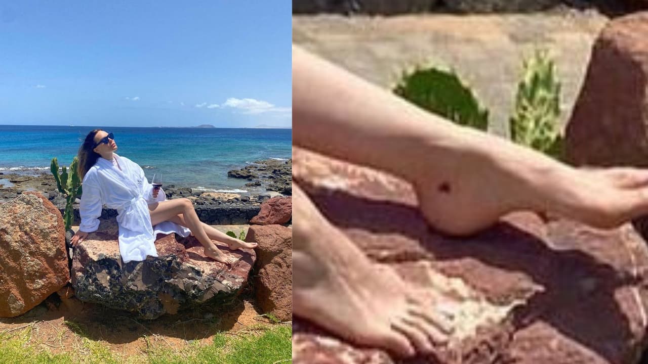 Belinda 'borró' el tatuaje que se hizo en honor a Nodal.