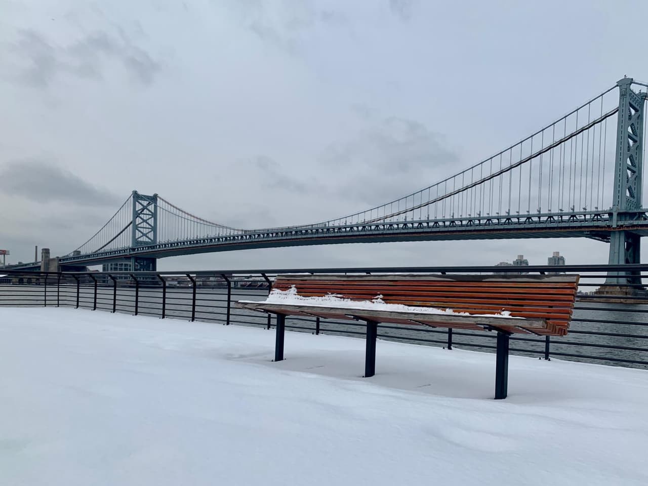 Aunque fue un día gélido, uno de los más fríos hasta la fecha, disfrutar del paisaje al aire libre valía la pena.