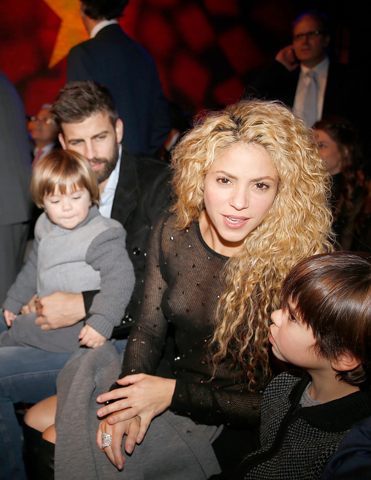 Mira las bellas imágenes familiares.