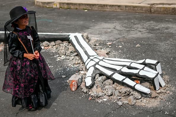 Además, el este fin de semana se realizó el desfile de catrinas sobre la Avenida Paseo de la Reforma, en la Ciudad de México.