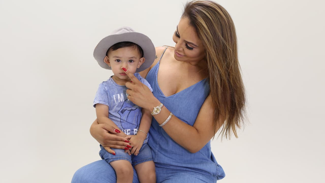 Baby Luca es la bendición más grande de la locutora.