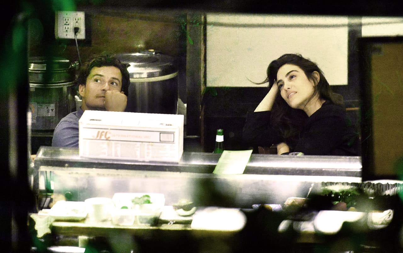 Ambos compartieron una cariñosa cena en Malibú, California.