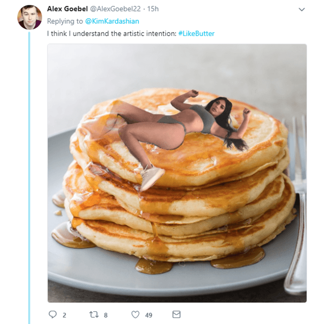 Así respondieron los seguidores de Kardashian.