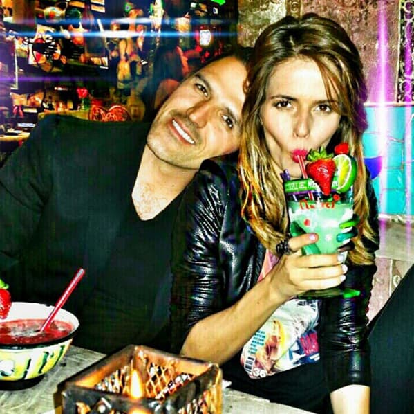 Claudia y Billy siempre se dejan ver juntos, felices y muy divertidos.