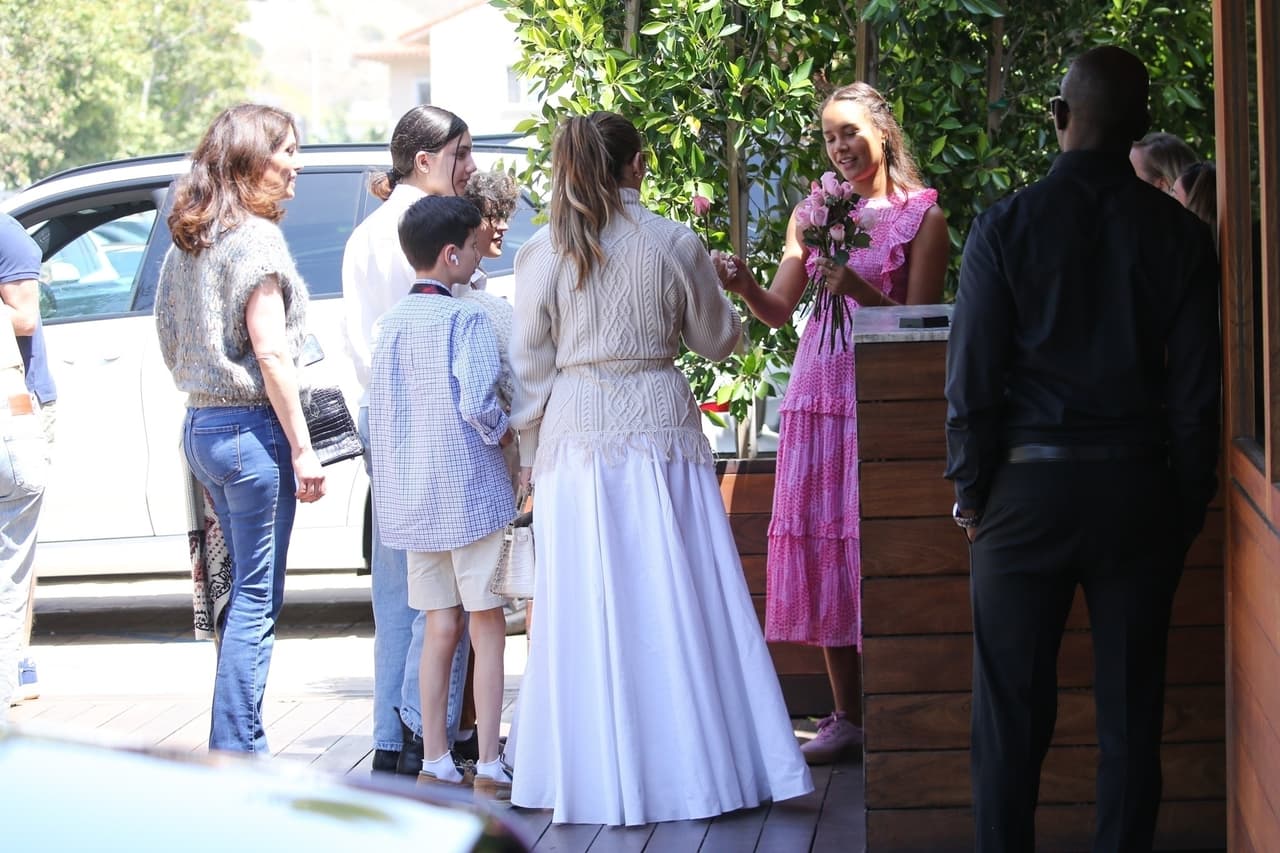 Jennifer Lopez y su familia