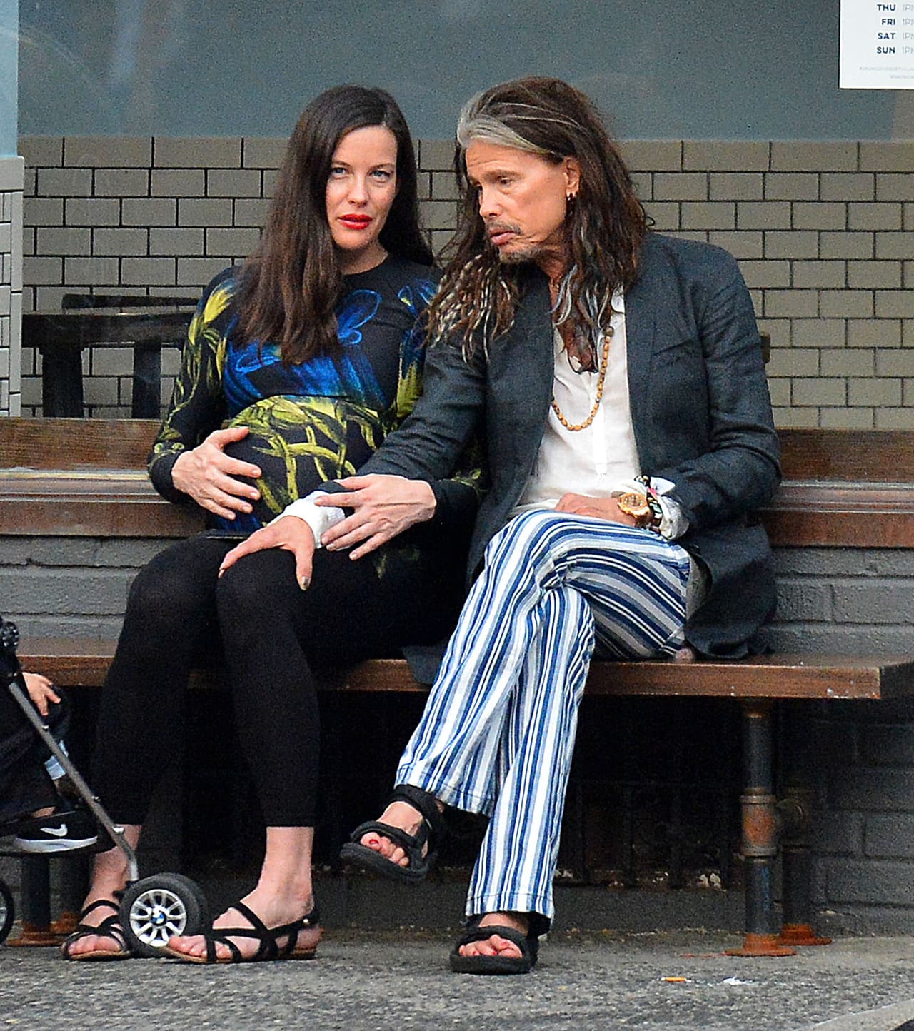 Liv y Steven Tyler pasan tiempo juntos en NY.