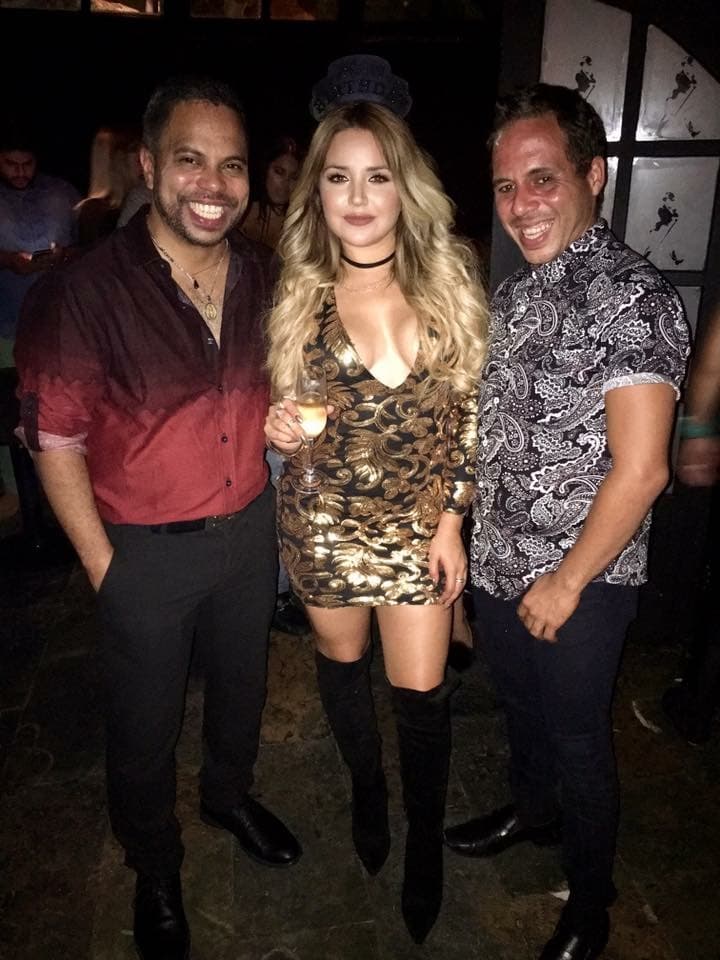 Gredmarie Colón celebró suus 28 años en la discoteca Brava