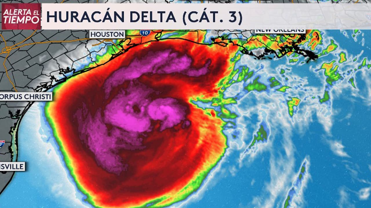Aviso de tormenta tropical para diferentes condados del sur de Texas ante llegada del huracán Delta