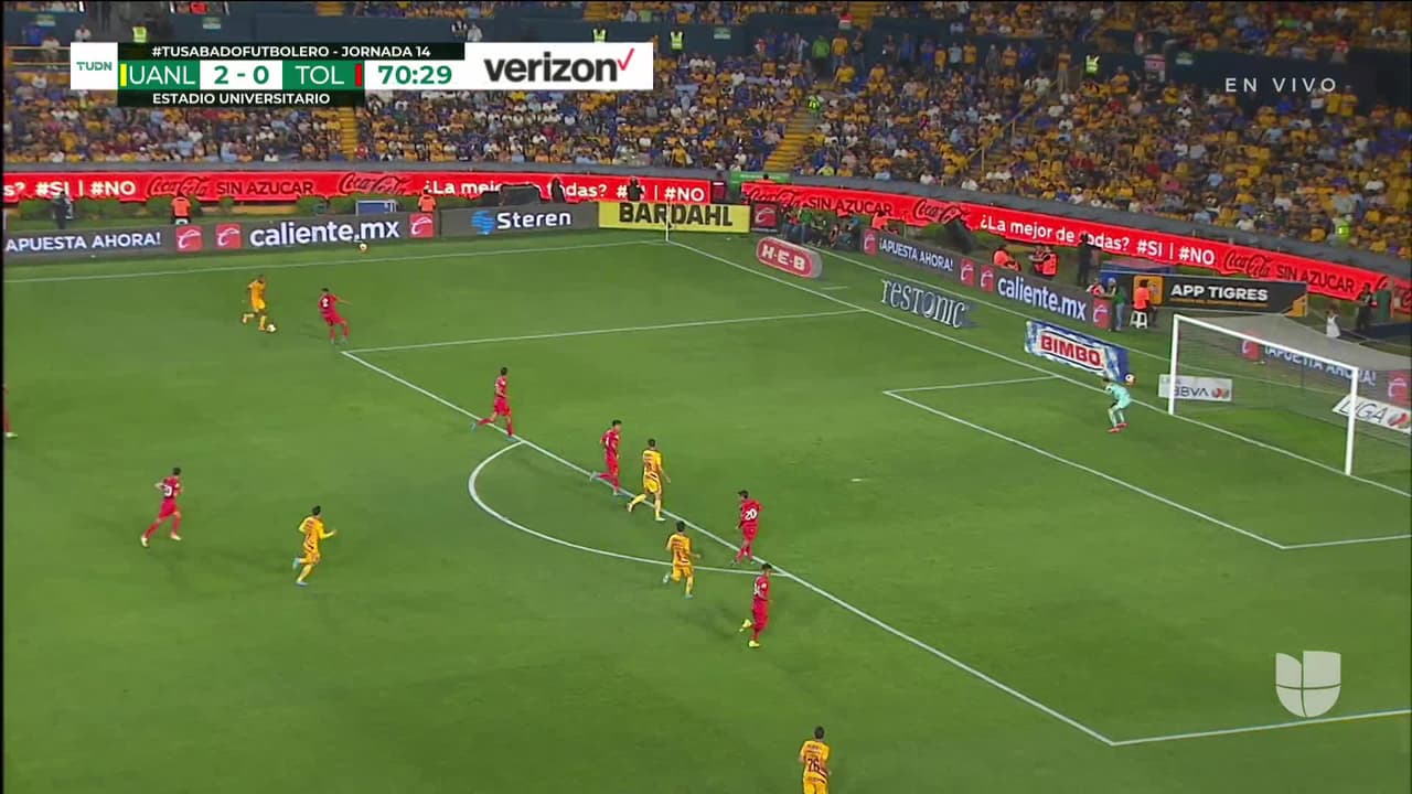 ¡GOOOL! André-Pierre Gignac anota para Tigres.