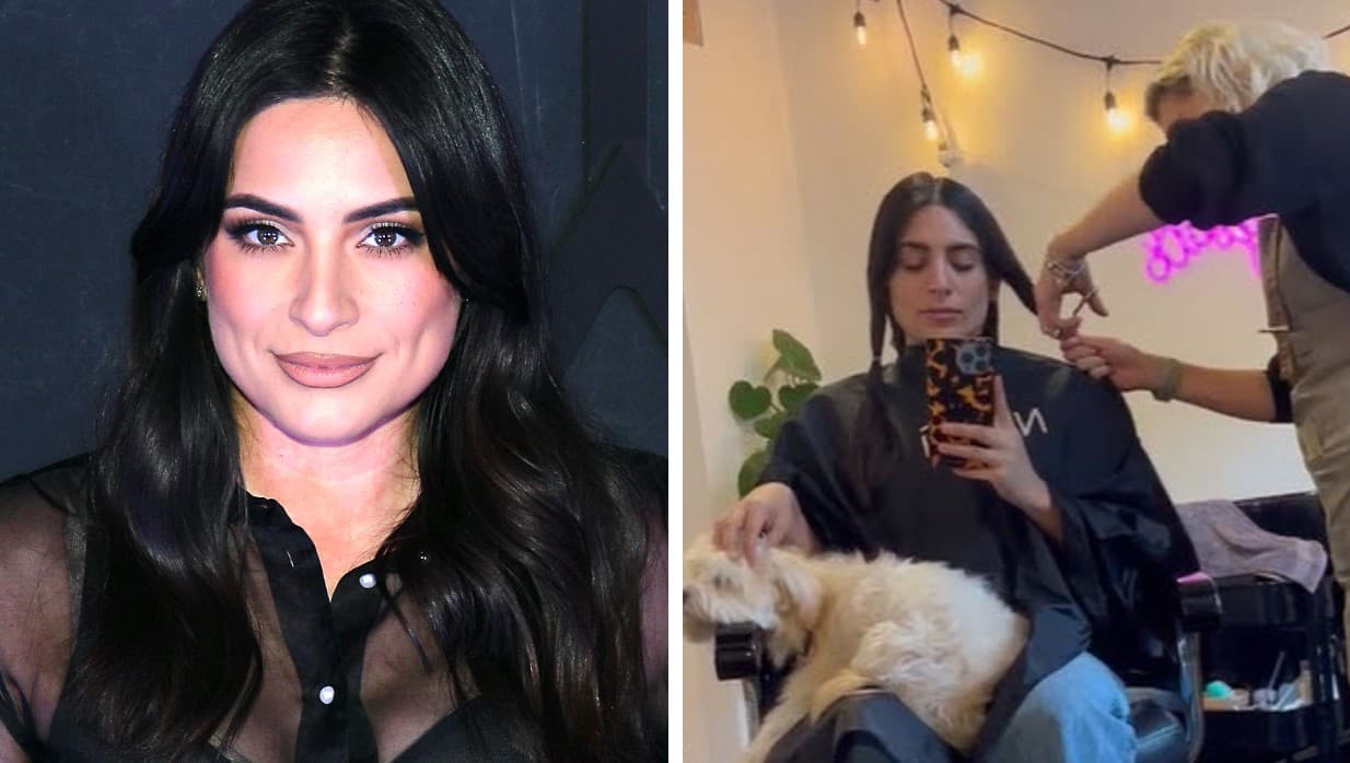 Ana Brenda Contreras se despidió de su larga cabellera: sorprendió con un drástico cambio de look