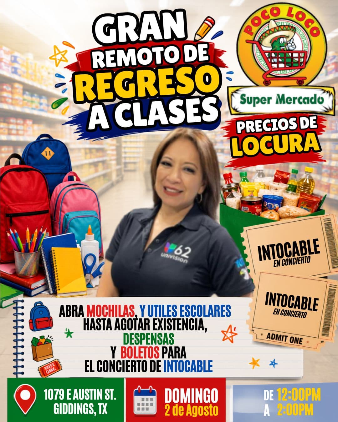 🎒📚 ¡EL REGRESO A CLASES SE VIVE EN POCO LOCO SUPERMERCADO! 🎉