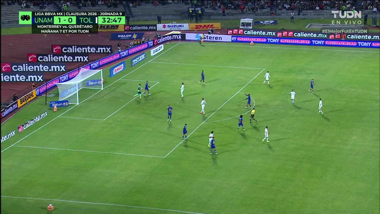 ¡TIRO ATAJADO! disparo por Jesús Angulo.