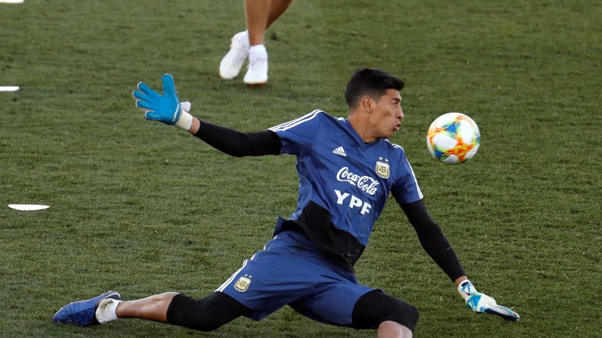 Andrada es baja para la Copa América y aumenta posibilidad para Agustín Marchesin