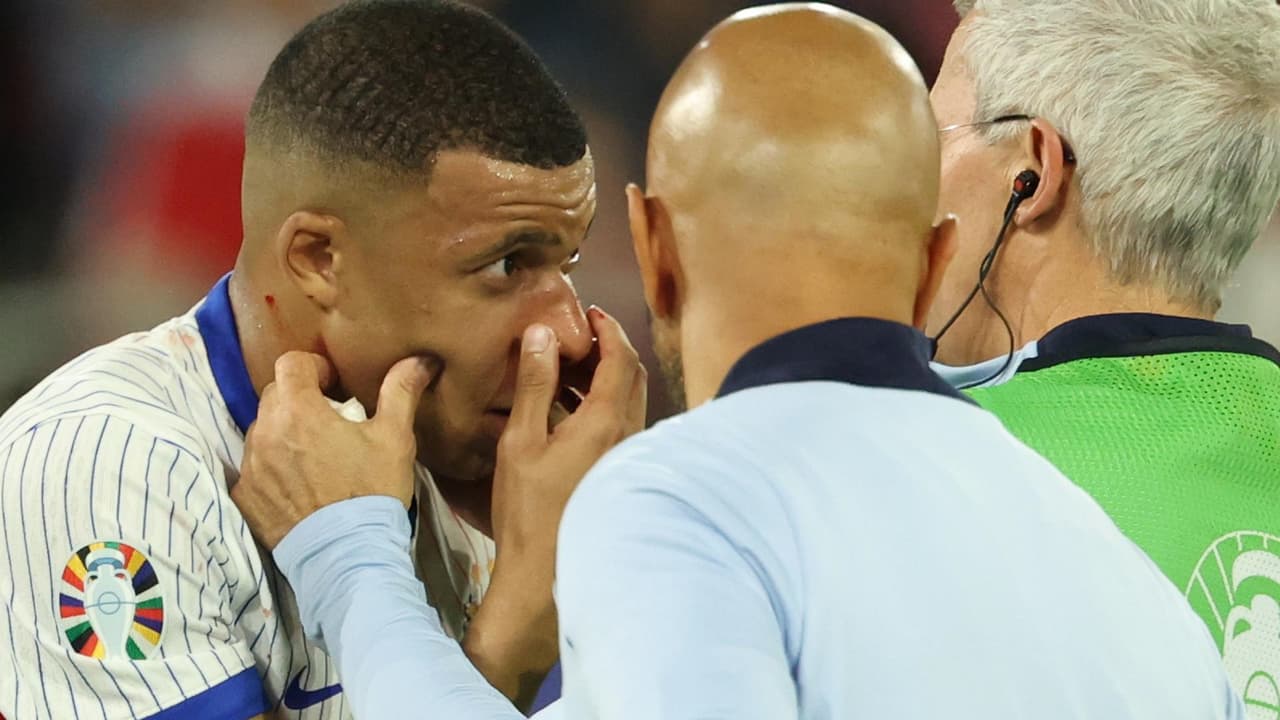¡Peligra la Euro! Mbappé sufre fractura y será operado