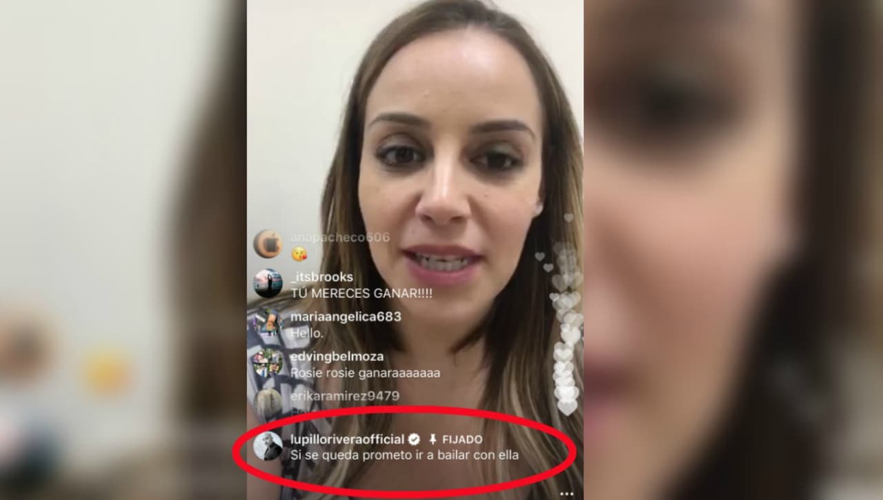 Hace dos semanas, su hermano Lupillo Rivera prometió ir a bailar con ella si el público, con sus votos, permitía que se quedara en la competencia.