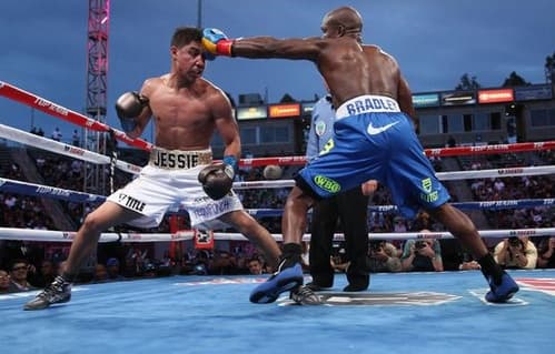 Bradley dominó a Vargas (Foto: Top Rank).