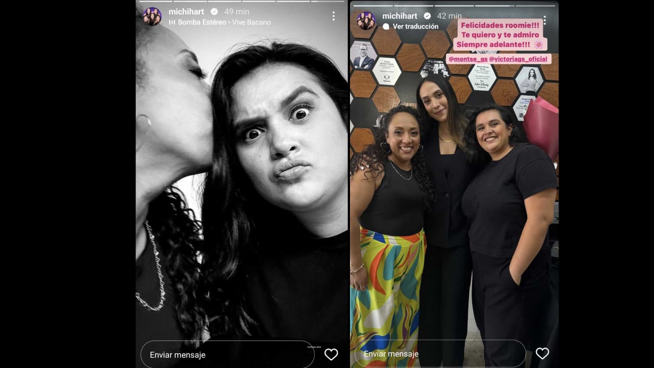 Michelle Rodríguez presume su romance con Victoria García