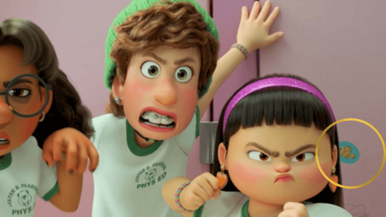 Nemo aparece en forma de pegatina