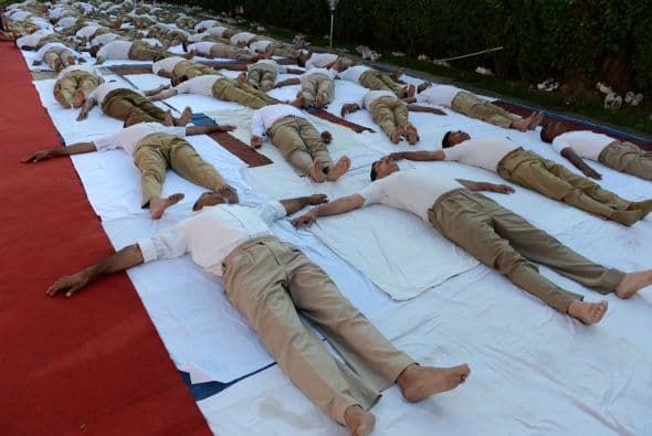 El grupo realizó diversas sesiones de preparación antes del domingo.