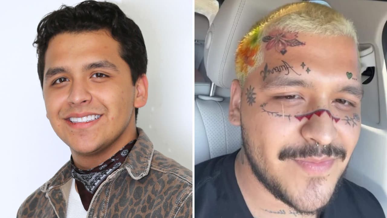 Christian Nodal se burla de sus tatuajes y dice tener problemas de salud