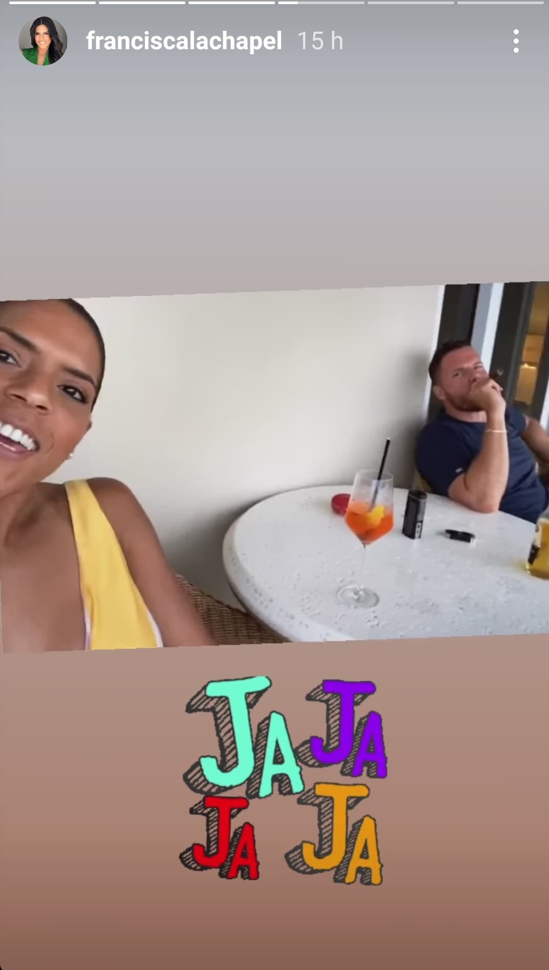 Este viaje fue una nueva experiencia para la dominicana y su prometido Francesco luego de meses de confinamiento por el covid-19.