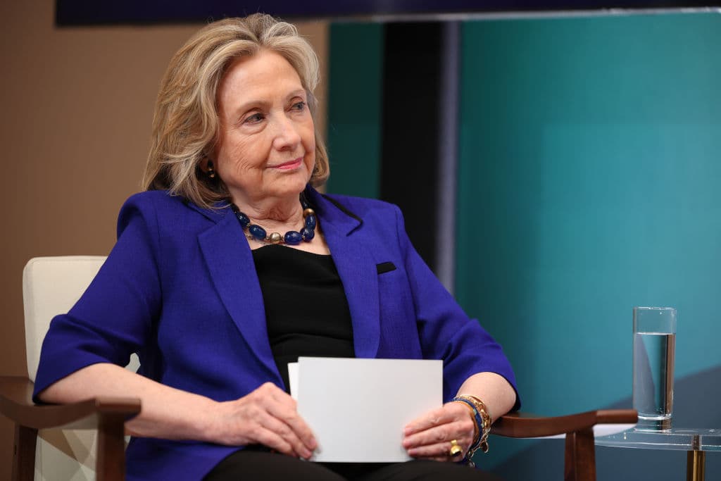 Hillary Clinton en un evento anual en Washington DC.