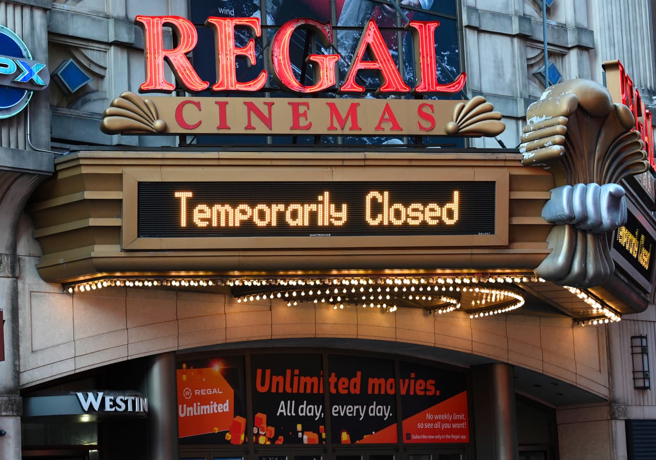 Regal Cinemas cerrará varias salas de cine locales en medio de la bancarrota