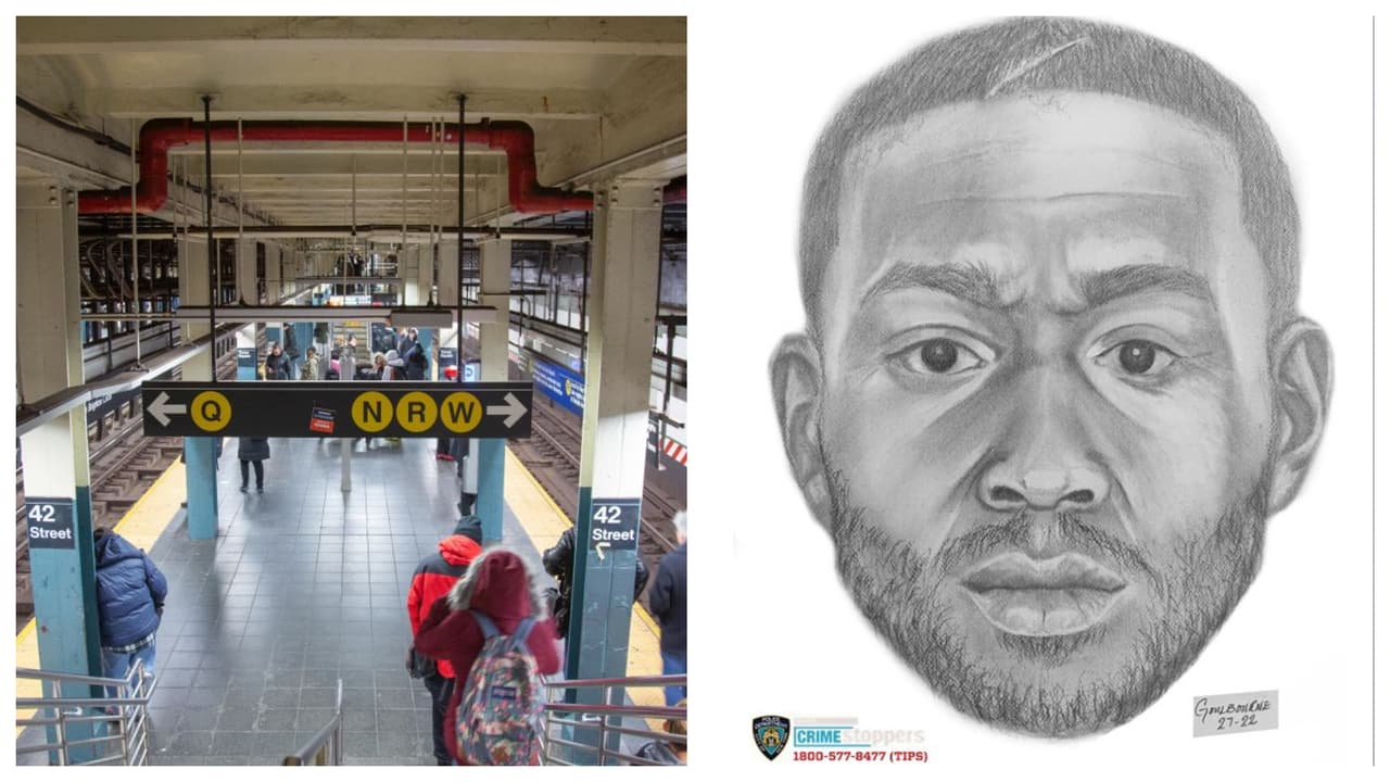 Buscan al sospechoso de violar a una turista en la plataforma del subway de NYC