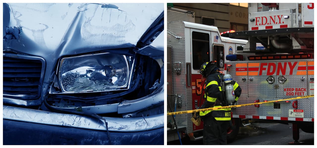 Conductor que presuntamente huía de la policía se estrella en casa de Staten Island y deja seis heridos