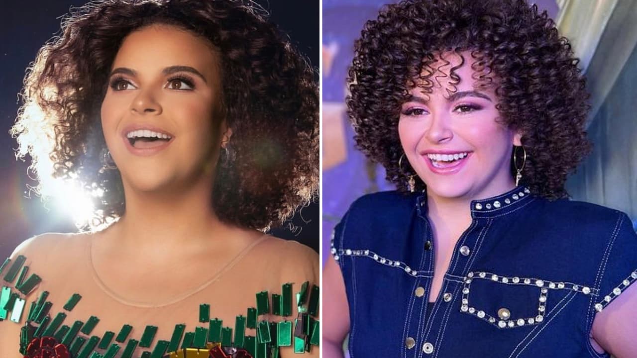 El vestido de Lucerito Mijares en su debut fue hecho con cientos de 'espejitos': así lo crearon