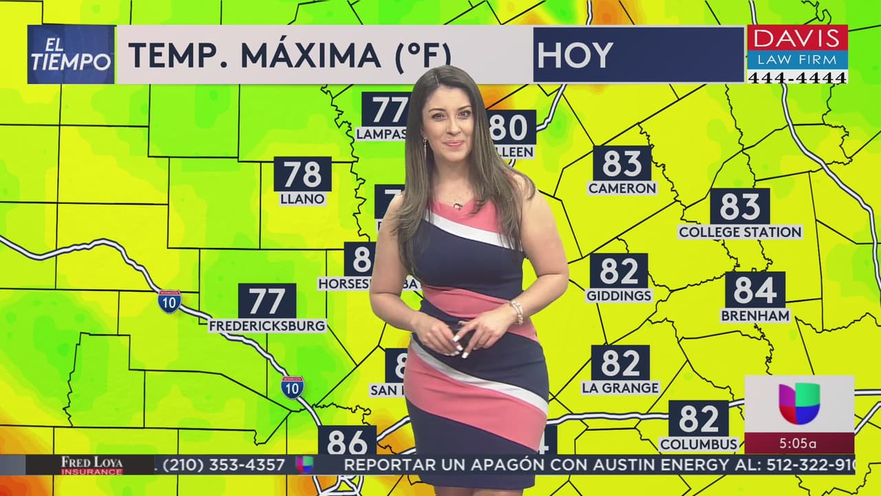Nubosidad y humedad preparan a San Antonio para lluvias de este viernes