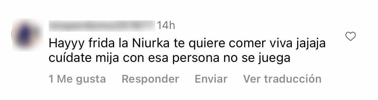Otra seguidora le advirtió que 
<b>"Niurka te quiere comer viva"</b>.
<br>