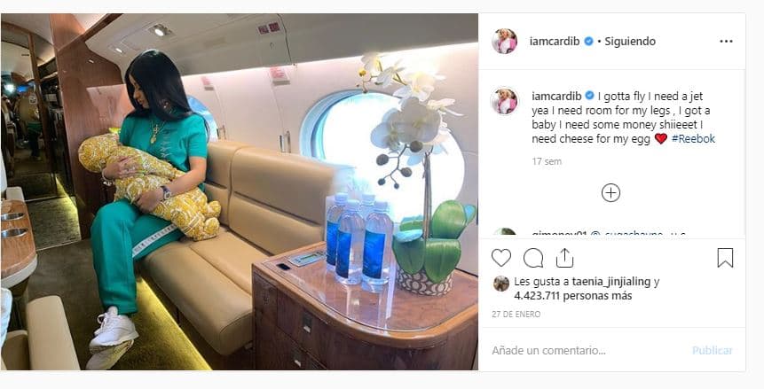 <b><a href="https://www.univision.com/temas/cardi-b">Cardi B </a></b>se convirtió en madre primeriza el 10 julio de 2018.