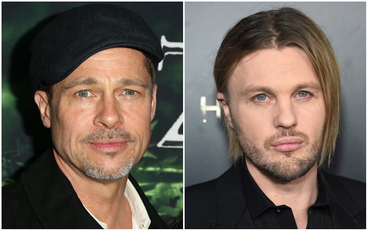 Brad Pitt y Michael Pitt.