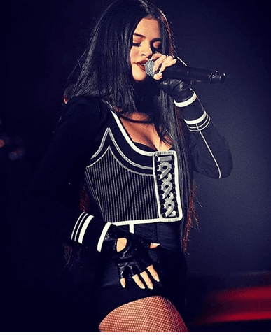 En el concierto de Jingle Bells lució unos hot pants de infarto.