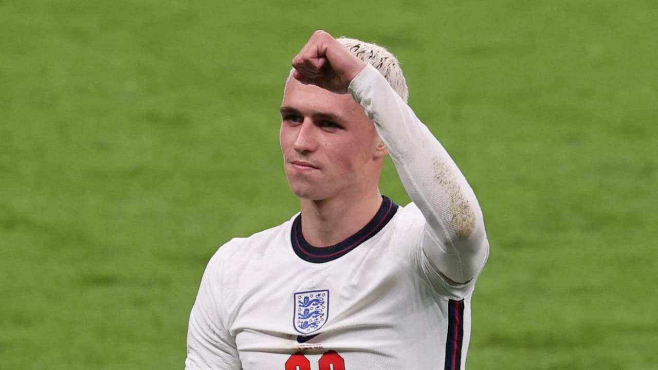 Foden podría ser baja de Inglaterra para la Final ante Italia